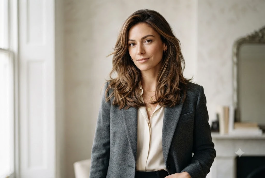 Hairstyles for medium length hair with soft layers and modern styling