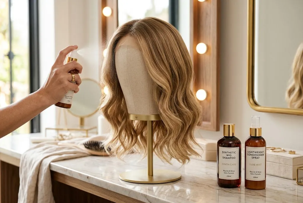 Best shampoo and conditioner for synthetic wigs being used for gentle wig care